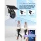 Sectec Smart Ηλιακή 4G Κάμερα St-S588M-3M-4G, 3Mp, Pir, Cloud/Micro Sd