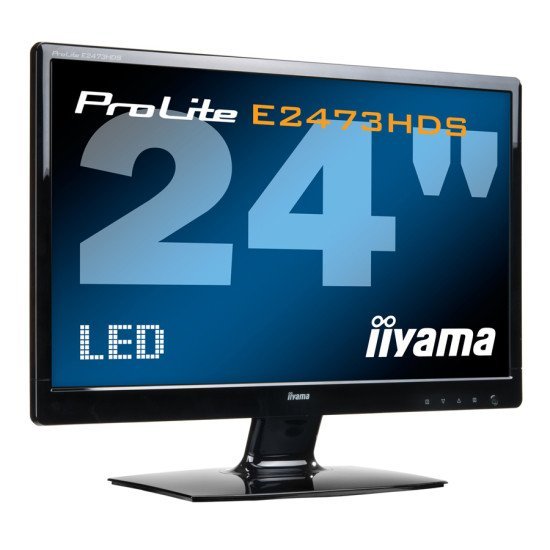 Iiyama Used Οθόνη E2473Hds Led, 24" Full Hd, Vga/Dvi/Hdmi, Fq