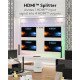 Goobay Hdmi Splitter 58483, 1-In Σε 4-Out, 4K/60Hz, Μαύρο Goobay Hdmi Splitter 58483, 1-In Σε 4-Out, 4K/60Hz, Μαύρο