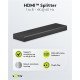 Goobay Hdmi Splitter 58484, 1-In Σε 8-Out, 4K/60Hz, Μαύρο