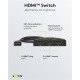 Goobay Hdmi Switch 58487, 3-In Σε 1-Out, 4K/30Hz, Μαύρο Goobay Hdmi Switch 58487, 3-In Σε 1-Out, 4K/30Hz, Μαύρο