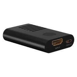 Goobay Hdmi Repeater 58492, 4K/60Hz Έως 20M, 4K/30Hz Έως 25M, Μαύρο