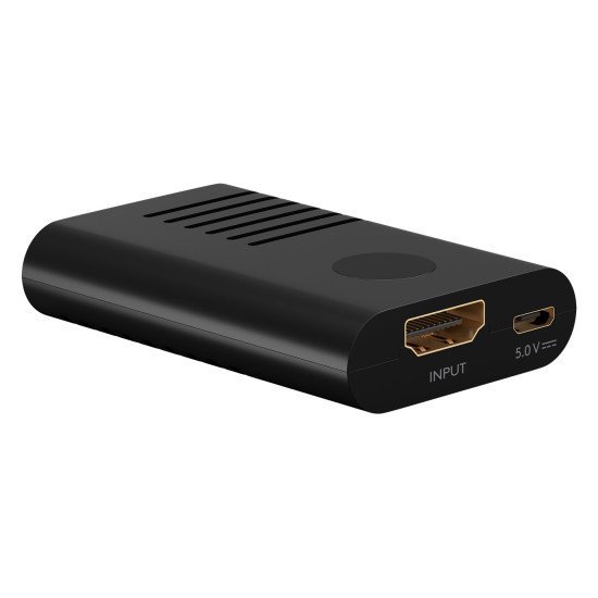 Goobay Hdmi Repeater 58492, 4K/60Hz Έως 20M, 4K/30Hz Έως 25M, Μαύρο Goobay Hdmi Repeater 58492, 4K/60Hz Έως 20M, 4K/30Hz Έως 25M, Μαύρο