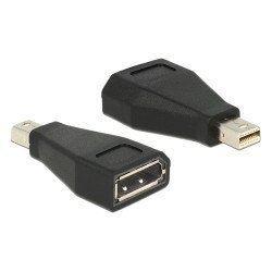 Delock Αντάπτορας Mini Displayport Σε Displayport 65238, 4K, Μαύρος