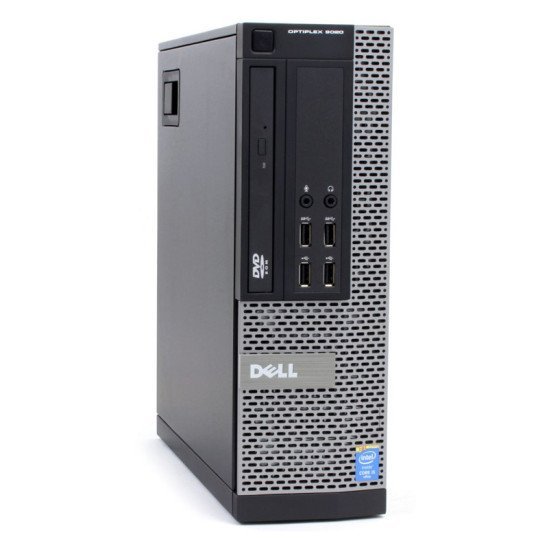 Dell Pc Optiplex 9020 Usff, I5-4570S, 8Gb, 256Gb Ssd, Dvd, Ref Sqr