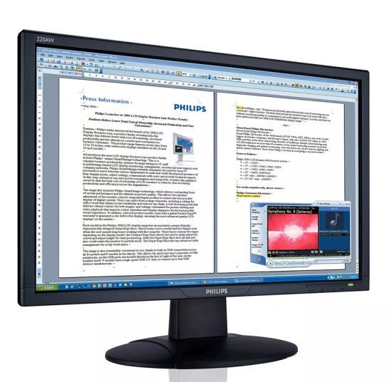 Philips Used Οθόνη 220Aw8Fb Lcd, 22" 1680X1050, Vga/Dvi, Sq Philips Used Οθόνη 220Aw8Fb Lcd, 22" 1680X1050, Vga/Dvi, Sq