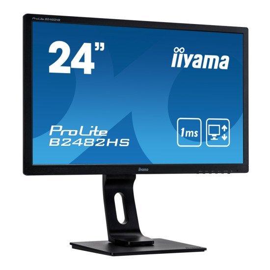 Iiyama Used Οθόνη E242B2482Hs-B1 Led, 24" Full Hd, Vga/Dvi/Hdmi, Fq