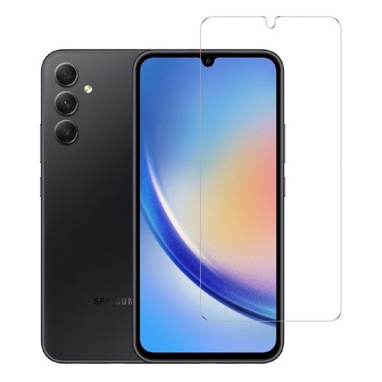 Powertech Tempered Glass 9H 2.5D Tgc-0637 Για Samsung A34 5G Powertech Tempered Glass 9H 2.5D Tgc-0637 Για Samsung A34 5G