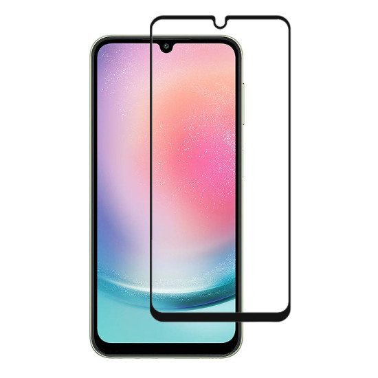 Powertech Tempered Glass 3D Tgc-0636, Samsung A24, Full Glue, Μαύρο Powertech Tempered Glass 3D Tgc-0636, Samsung A24, Full Glue, Μαύρο