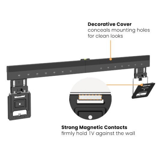 Brateck Επιτοίχια Βάση Led-1948 Για Οθόνη 43"-100", 75Kg Brateck Επιτοίχια Βάση Led-1948 Για Οθόνη 43"-100", 75Kg