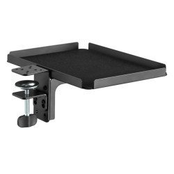 Brateck Ράφι Γραφείου Det-1-1, Μεταλλικό, 305X270X21Mm, 15Kg, Μαύρο