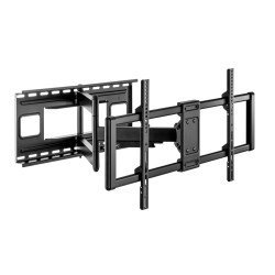 Brateck Επιτοίχια Βάση Lpa77-483, Για Οθόνη 43"-90", 80Kg