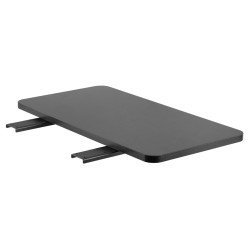 Brateck Ράφι Γραφείου Det-4, Ξύλινο, 600X409X30Mm, 20Kg, Μαύρο