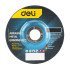 Deli Δίσκος Λείανσης Μετάλλου Dh-Mgp115-E1, 115Mm, 12000Rpm, 5Τμχ