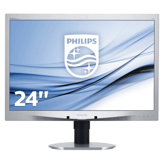 Philips Used Οθόνη 240B4Lpycs Led, 24" Full Hd, Vga/Dvi/Displayport, Sq