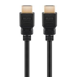 Goobay Καλώδιο Hdmi 2.1 Με Ethernet 61640, Arc, 48Gbit/S, 8K, 2M, Μαύρο