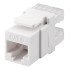 Goobay Keystone Module Rj45 Cat 6 95740, Utp, 250Mhz, Λευκό
