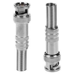 Folksafe Βύσμα Bnc Fs-Rg59C-Sl, 50Ω, 5Τμχ Folksafe Βύσμα Bnc Fs-Rg59C-Sl, 50Ω, 5Τμχ