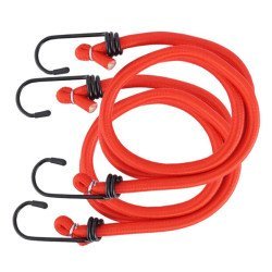 Moje Auto Ελαστικός Ιμάντας Πρόσδεσης Φορτίου 93-005, 100Cm, 2Τμχ