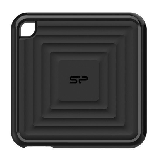 Silicon Power Εξωτερικός Ssd Pc60, 1Tb, Usb 3.2, 540-500Mb/S, Μαύρος