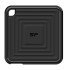 Silicon Power Εξωτερικός Ssd Pc60, 1Tb, Usb 3.2, 540-500Mb/S, Μαύρος