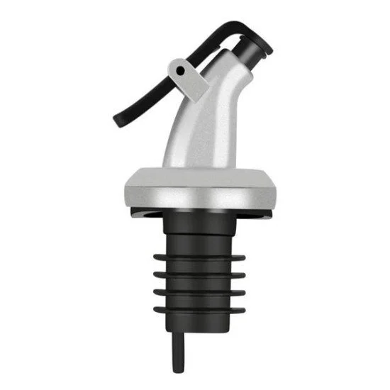 Πώμα Ροής Για Μπουκάλι Huh-0108 Με Κλείστρο, Φ18Mm, Ασημί Πώμα Ροής Για Μπουκάλι Huh-0108 Με Κλείστρο, Φ18Mm, Ασημί
