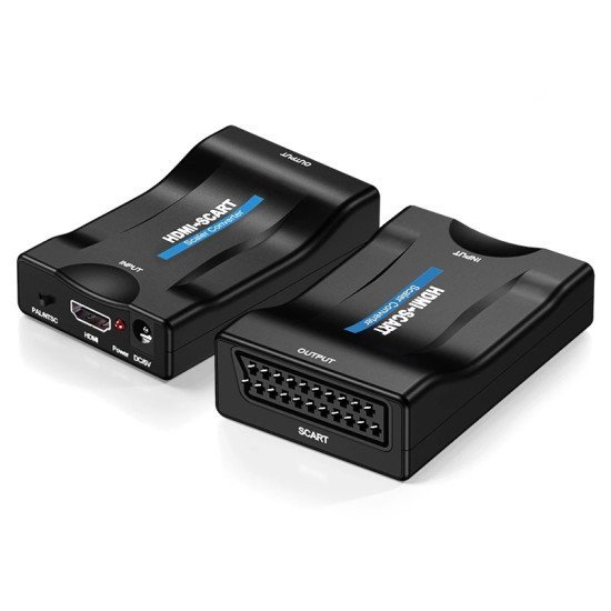 Αντάπτορας Hdmi Σε Scart Cab-H152, 10.2Gbps, Ntsc & Pal, Μαύρος Αντάπτορας Hdmi Σε Scart Cab-H152, 10.2Gbps, Ntsc & Pal, Μαύρος