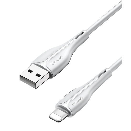 Usams Καλώδιο Lightning Σε Usb Us-Sj371, 2A, 1M, Λευκό