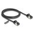 Delock Καλώδιο U/Ftp Cat 8.1 80183, 40Gbps, 30 Awg, 1M, Μαύρο