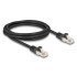 Delock Καλώδιο Rj50 80188, S/Ftp, 26 Awg, 2M, Μαύρο