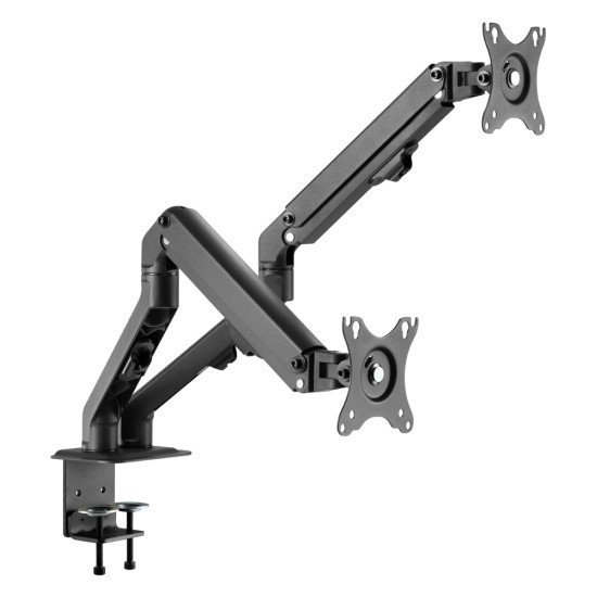 Brateck Βάση Γραφείου Ldt45-C024 Για 2 Οθόνες 17"-27", Έως 7Kg Ανά Οθόνη Brateck Βάση Γραφείου Ldt45-C024 Για 2 Οθόνες 17"-27", Έως 7Kg Ανά Οθόνη