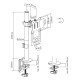 Brateck Βάση Γραφείου Ldt57-C01 Για Οθόνη 17"-32", Έως 9Kg Brateck Βάση Γραφείου Ldt57-C01 Για Οθόνη 17"-32", Έως 9Kg
