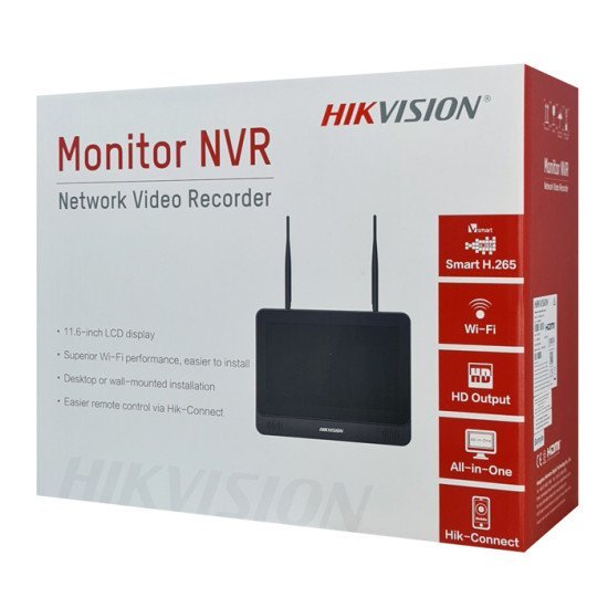 Hikvision Hiwatch Nvr Καταγραφικό Με Οθόνη Ds-7604Ni-L1/W, Wifi