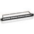 Goobay Keystone Patch Panel 95743, 19"/1U, 24X Ports, Μαύρo