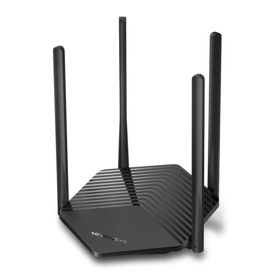 Mercusys Router Mr60X, Wi-Fi 6, 1500Mbps Ax1500, Dual Band, Ver. 2.0