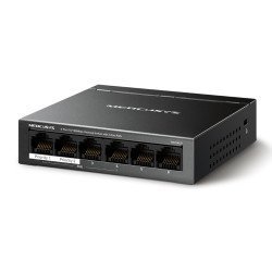 Mercusys Desktop Switch Ms106Lp, 6X 10/100 Mbps, Poe+, Ver. 1.0