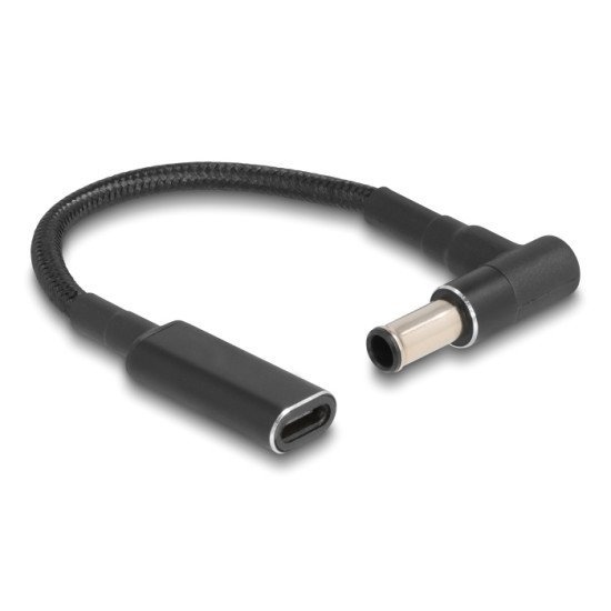 Powertech Καλώδιο Τροφοδοσίας Cab-Uc065, Usb-C Σε Sony 6.0X4.3Mm, Μαύρο