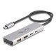 Delock Usb-C Hub 64230, 2X Usb/2X Usb-C Θύρες, 10 Gbps, Γκρι Delock Usb-C Hub 64230, 2X Usb/2X Usb-C Θύρες, 10 Gbps, Γκρι