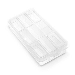 Kistenberg Πλαστική Ταμπακιέρα Kkno2010, 6 Θέσεων, 180X90X35Mm, Διάφανη