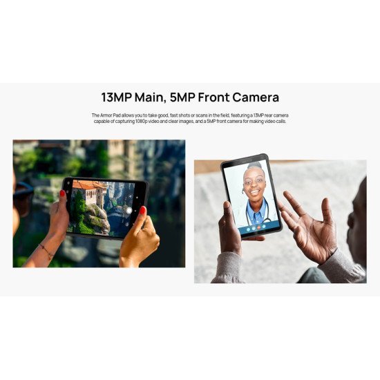 Ulefone Tablet Armor Pad, 8", 4/64Gb, 7650Mah, Ip68/Ip69K, 4G, Μαύρο Ulefone Tablet Armor Pad, 8", 4/64Gb, 7650Mah, Ip68/Ip69K, 4G, Μαύρο