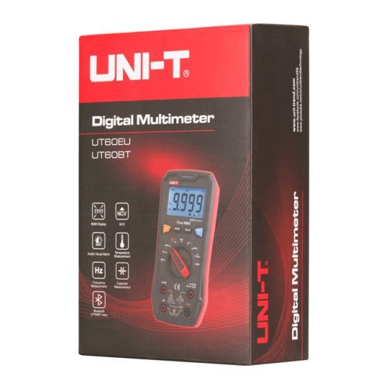 Uni-T Ψηφιακό Πολύμετρο Ut60Eu, 1000V Ac/Dc, Ncv, True Rms Uni-T Ψηφιακό Πολύμετρο Ut60Eu, 1000V Ac/Dc, Ncv, True Rms