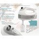 Bruno Μίξερ Χειρός Brn-0110, 500W, 5 Ταχύτητες & Turbo, Λευκό Bruno Μίξερ Χειρός Brn-0110, 500W, 5 Ταχύτητες & Turbo, Λευκό