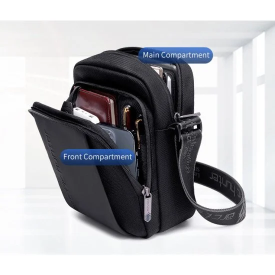 Arctic Hunter Τσάντα Ώμου K00542, Με Θήκη Tablet 9.7", 4L, Μαύρη Arctic Hunter Τσάντα Ώμου K00542, Με Θήκη Tablet 9.7", 4L, Μαύρη