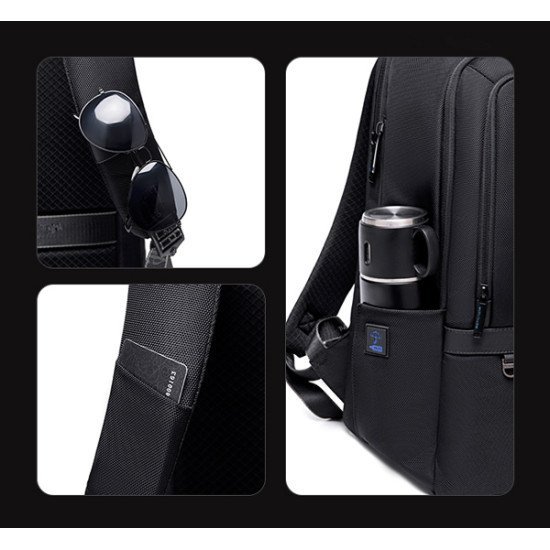 Arctic Hunter Τσάντα Πλάτης B00490 Με Θήκη Laptop 15.6", 27L, Usb, Μαύρη Arctic Hunter Τσάντα Πλάτης B00490 Με Θήκη Laptop 15.6", 27L, Usb, Μαύρη