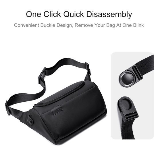 Arctic Hunter Τσάντα Crossbody Y00565 Με Θήκη Tablet, 4L, Μαύρη Arctic Hunter Τσάντα Crossbody Y00565 Με Θήκη Tablet, 4L, Μαύρη