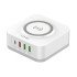 Ldnio Σταθμός Φόρτισης Aw004, Usb-C/3X Usb/Wireless, 32W, Pd/Qc, Λευκός