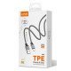 Ldnio Καλώδιο Lightning Σε Usb Ls442, 2.4A, 2M, Γκρι Ldnio Καλώδιο Lightning Σε Usb Ls442, 2.4A, 2M, Γκρι