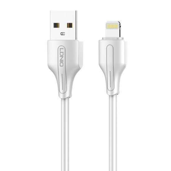 Ldnio Καλώδιο Lightning Σε Usb Ls540, 2.4A, 20Cm, Λευκό Ldnio Καλώδιο Lightning Σε Usb Ls540, 2.4A, 20Cm, Λευκό