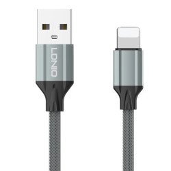 Ldnio Καλώδιο Lightning Σε Usb Ls441, 2.4A, 1M, Γκρι
