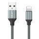 Ldnio Καλώδιο Lightning Σε Usb Ls441, 2.4A, 1M, Γκρι Ldnio Καλώδιο Lightning Σε Usb Ls441, 2.4A, 1M, Γκρι